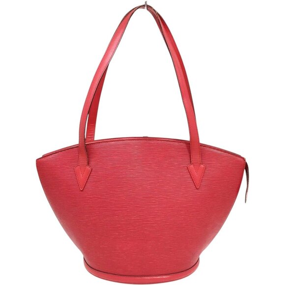 (L4) Louis Vuitton Shoulder Bag Red Epi Leather - Picture 1 of 9